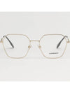 Eyewear Charley Gold Framed Eyeglasses Light Gold - BURBERRY - BALAAN 3