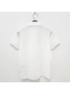 Heart Wappen Short Sleeve Polo Shirt White - COMME DES GARCONS - BALAAN 3