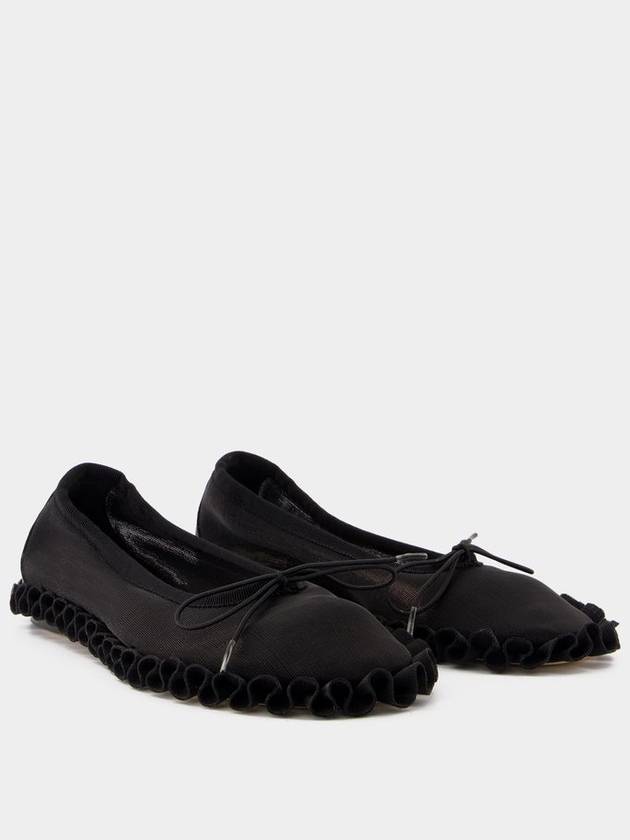 Tutu Frill Ballerinas - Simone Rocha - Mesh - Black - SIMONE ROCHA - BALAAN 2