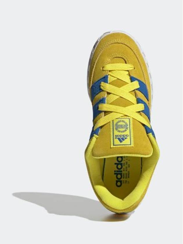 Adimatic Low-Top Sneakers Bright Yellow - ADIDAS - BALAAN 3