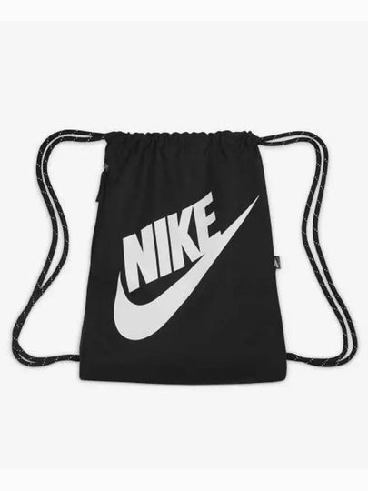 Heritage Drawstring Gymsack Black - NIKE - BALAAN 2