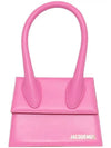 Le Chiquito Moyen Signature Mini Tote Bag Pink - JACQUEMUS - BALAAN 4