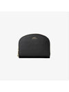 Half Moon Demi Lune Compact Half Wallet Black - A.P.C. - BALAAN 2