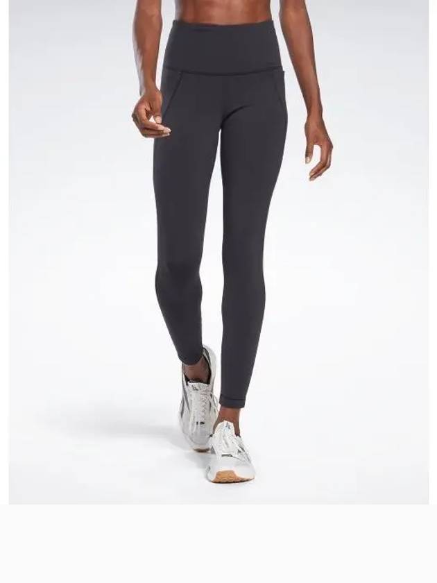 TS LUX HR Leggings Black HB2027 - REEBOK - BALAAN 1