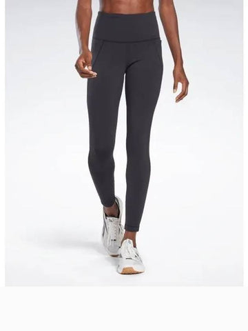 TS LUX HR Leggings Black HB2027 - REEBOK - BALAAN 1