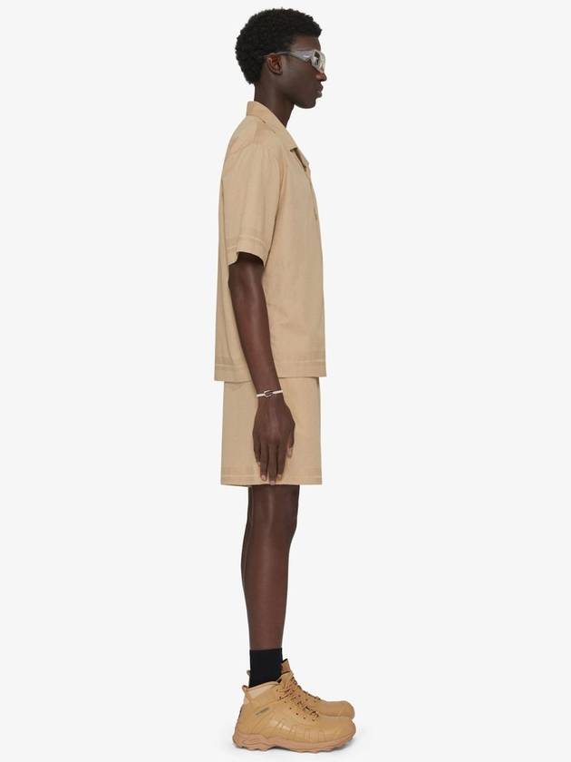 Givenchy Shorts Beige - GIVENCHY - BALAAN 3