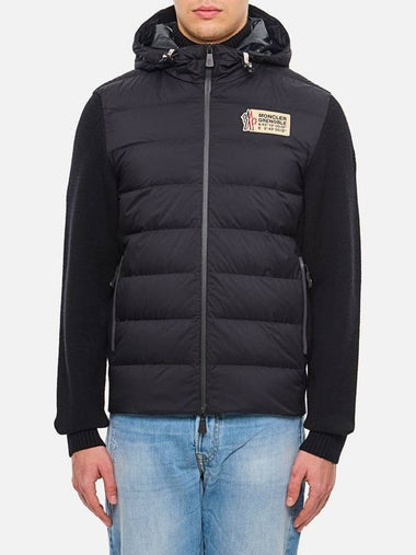 Tricot padded cardigan - MONCLER - BALAAN 1