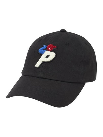 Burning 6 Panel Cap Black Bunning 6 - PALACE - BALAAN 1