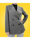 Lavagna Blazer Jacket Grey - MAX MARA - BALAAN 6