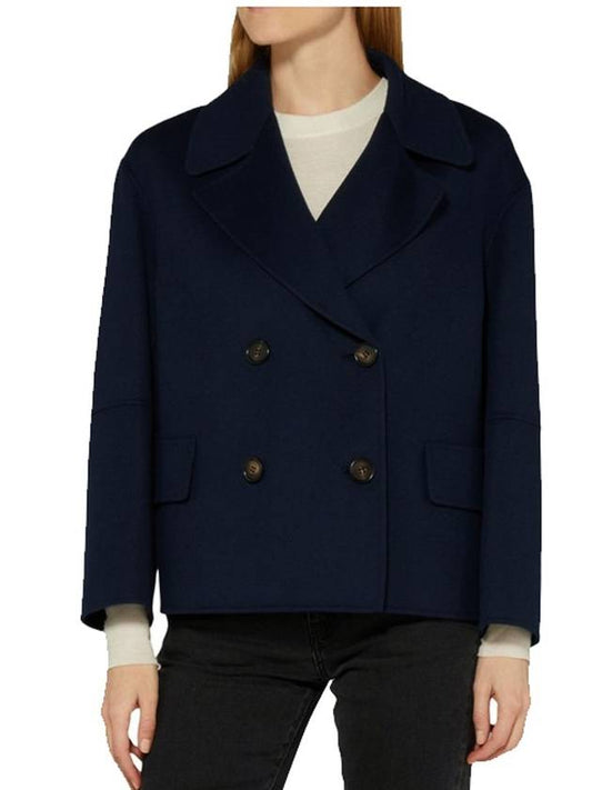 S Max Mara Cape Wool Jacket 2419041031600 028 - S MAX MARA - BALAAN 2