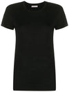 Women s Round T Shirt Black 8C732 00 V8058 999 - MONCLER - BALAAN 1