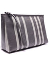 Barb Large Clutch Bag Gray - BALENCIAGA - BALAAN.