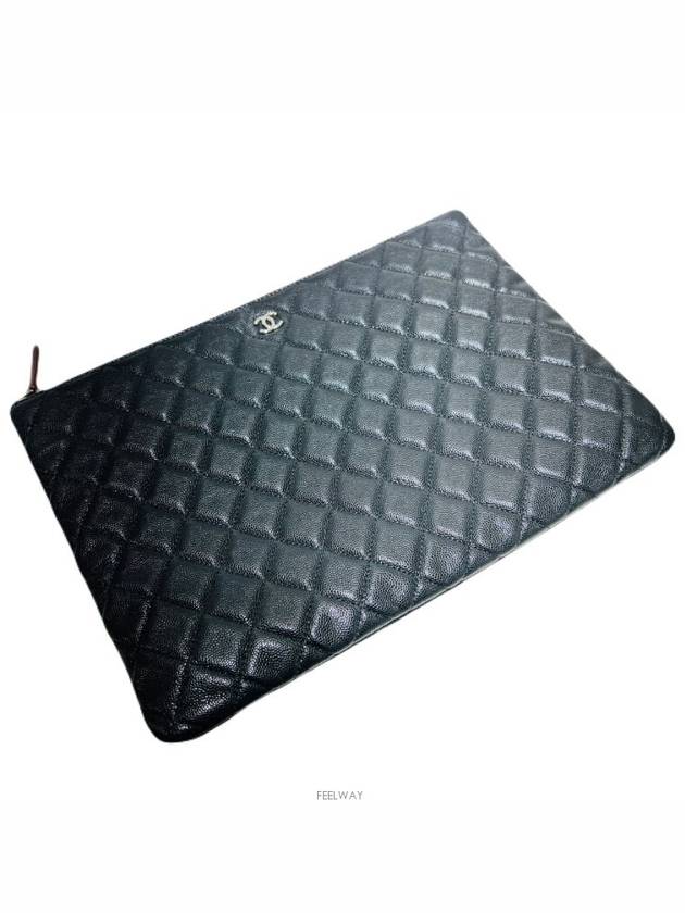 Caviar Classic Clutch Bag Large 24th - CHANEL - BALAAN 3