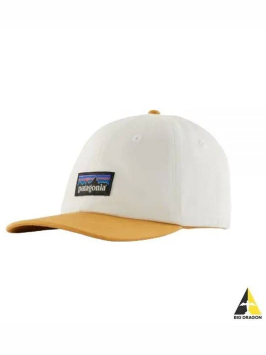 P6 Label Trade Ball Cap White - PATAGONIA - BALAAN 2