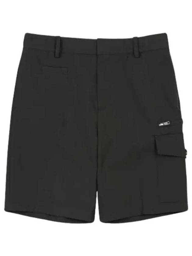 Wide Cargo Shorts Pants Burnt Olive - HELMUT LANG - BALAAN 1