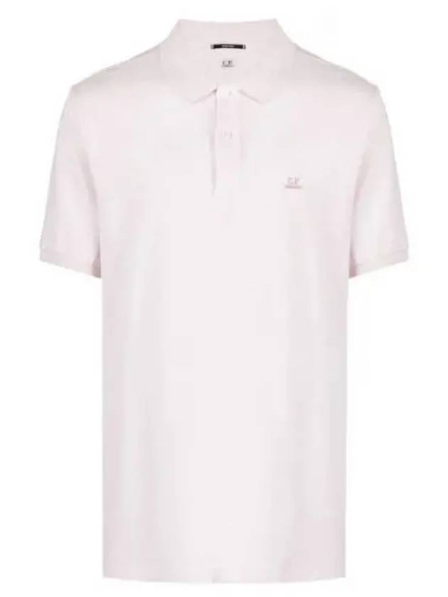 24/1 Piquet Resist Dyed Polo Shirt Pink - CP COMPANY - BALAAN 2