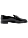 CC logo leather loafers black - CHANEL - BALAAN 1