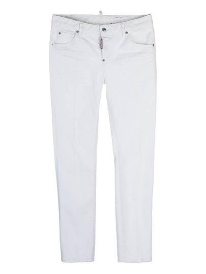 Women's Cool Girl Skinny Jeans White - DSQUARED2 - BALAAN 2