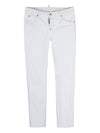 Women's Cool Girl Denim Skinny Jeans White - DSQUARED2 - BALAAN 10