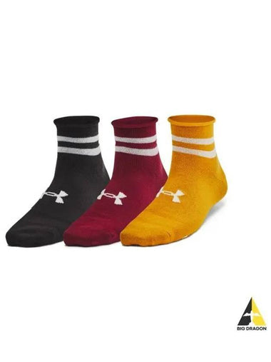 Women s Essential Quarter Socks 3 Pairs 1384025 625 - UNDER ARMOUR - BALAAN 1