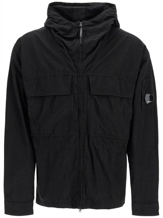 SN Black added nhooded taylon padded 17CMOS150A 005782G 999 - CP COMPANY - BALAAN 1