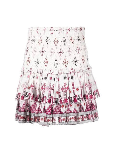 SS23 NAOMI Mini Skirt JU0022FA A1J53E - ISABEL MARANT ETOILE - BALAAN 1