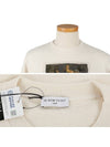 NMW18235 081 AFFRESCO OffWhite Sweatshirt - IH NOM UH NIT - BALAAN 4