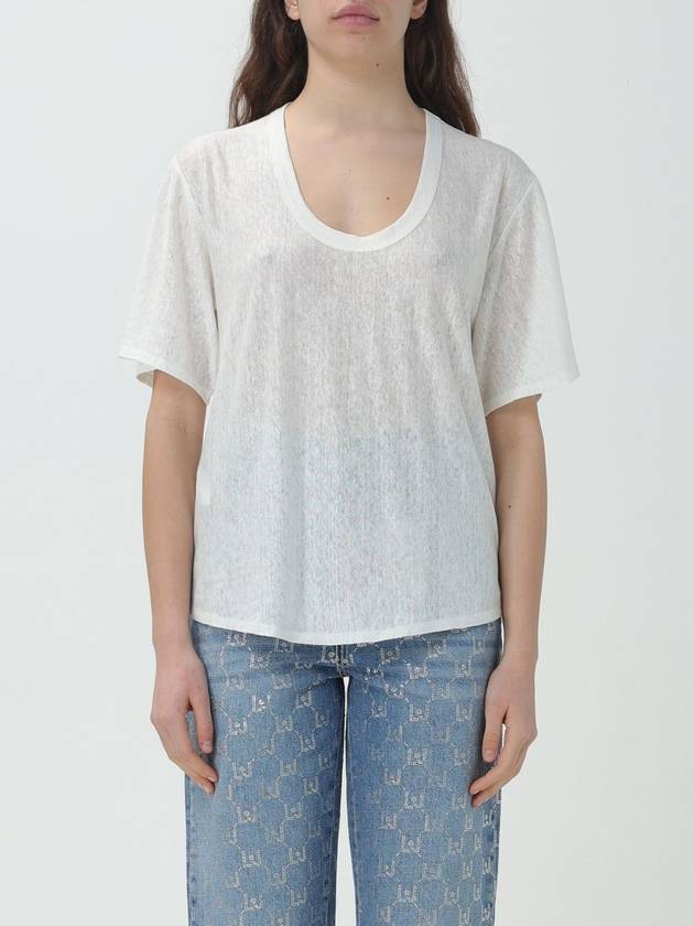 T-shirt Pinko in lino - PINKO - BALAAN 1