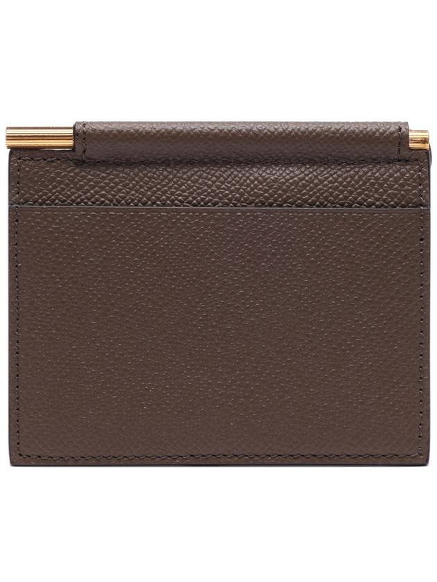 Men's TF Logo Clip Card Wallet (YM340 LCL081G 1E002 23S) - TOM FORD - BALAAN 4