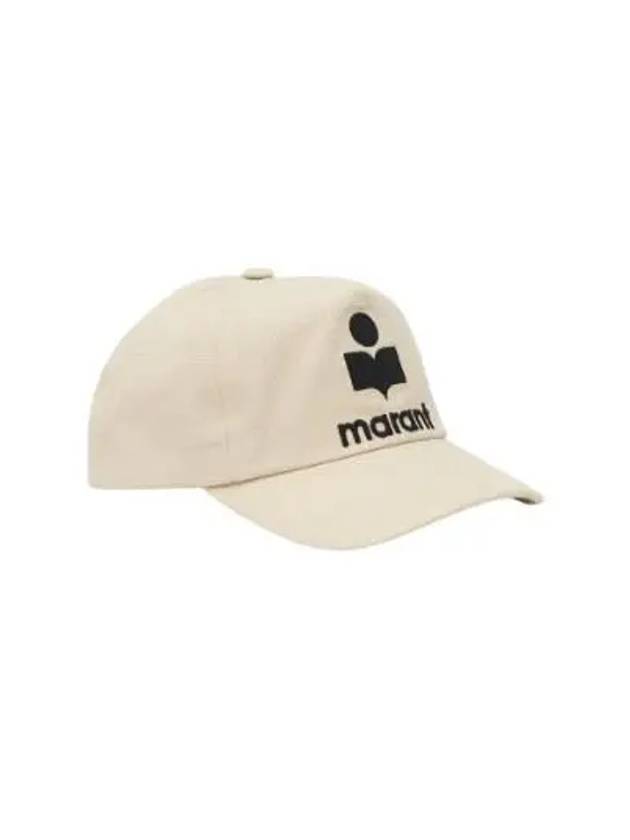 Tyron Logo Cotton Ball Cap Ecru - ISABEL MARANT - BALAAN 2