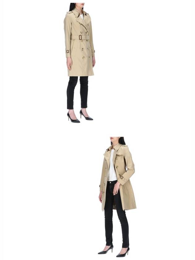 The Mid Length Chelsea Heritage Trench Coat Honey - BURBERRY - BALAAN 4