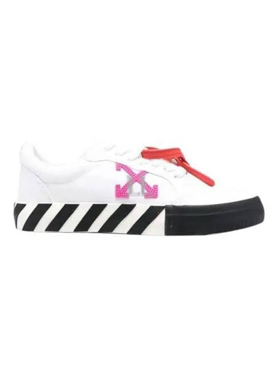 Vulcanized Low Top Sneakers White Fuchsia - OFF WHITE - BALAAN 2