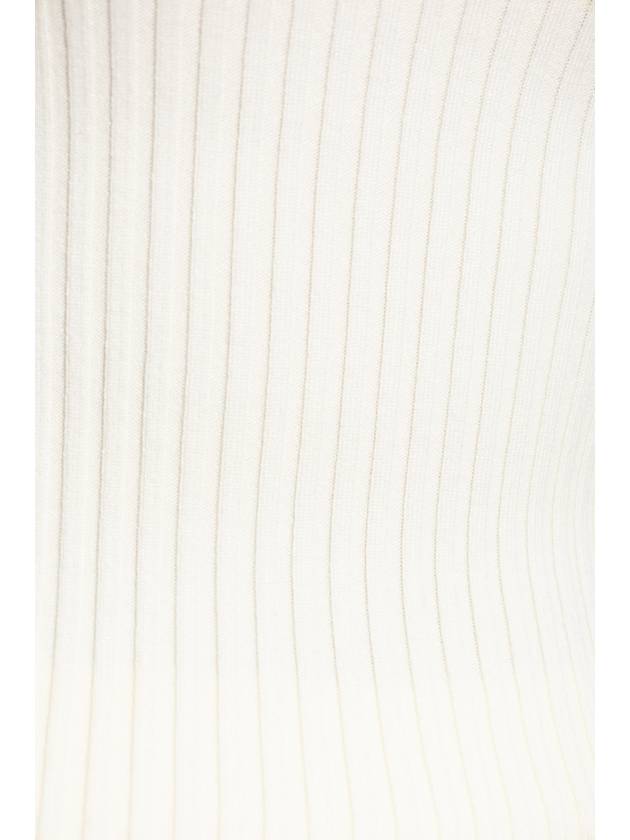 Aeron Ribbed Top, Women's, Cream - AERON - BALAAN 5