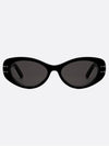 Eyewear Logo Signature B8U Sunglasses Black - DIOR - BALAAN 1