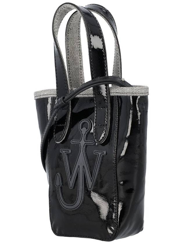 Anchor Patch Mini Belt Tote Bag Black - JW ANDERSON - BALAAN 4