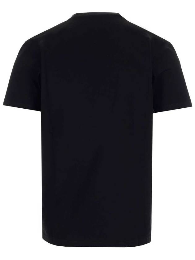 Sartorial Tape Pocket Short Sleeve T-Shirt Black - PALM ANGELS - BALAAN 3