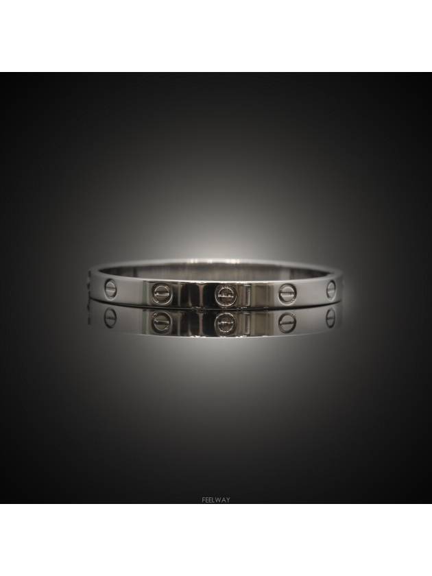 Daejeon Used Luxury Goods Love Bracelet Classic Model 18K White Gold No 16 - CARTIER - BALAAN 4