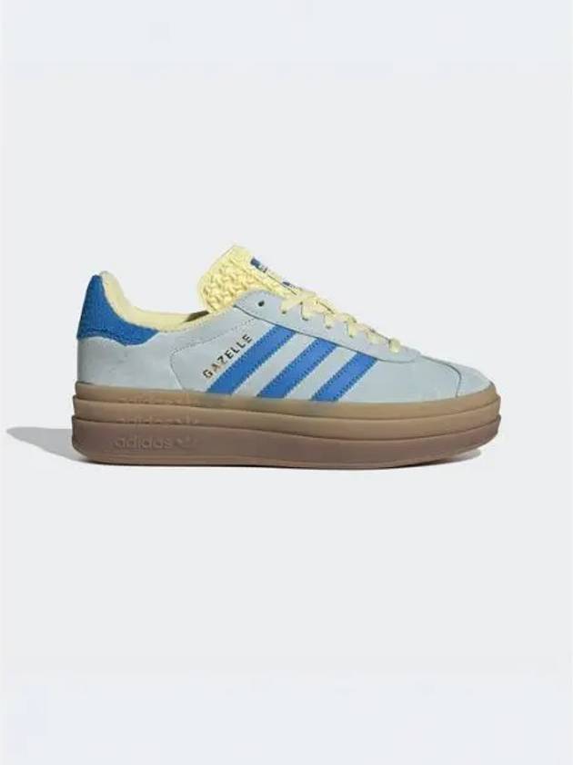 Gazelle Bold Suede Low Top Sneakers Blue - ADIDAS - BALAAN 2