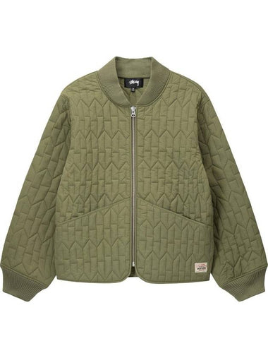 quilted liner jacket - STUSSY - BALAAN 1