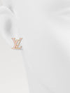 LV Iconic Enamel Earrings Gold - LOUIS VUITTON - BALAAN 4