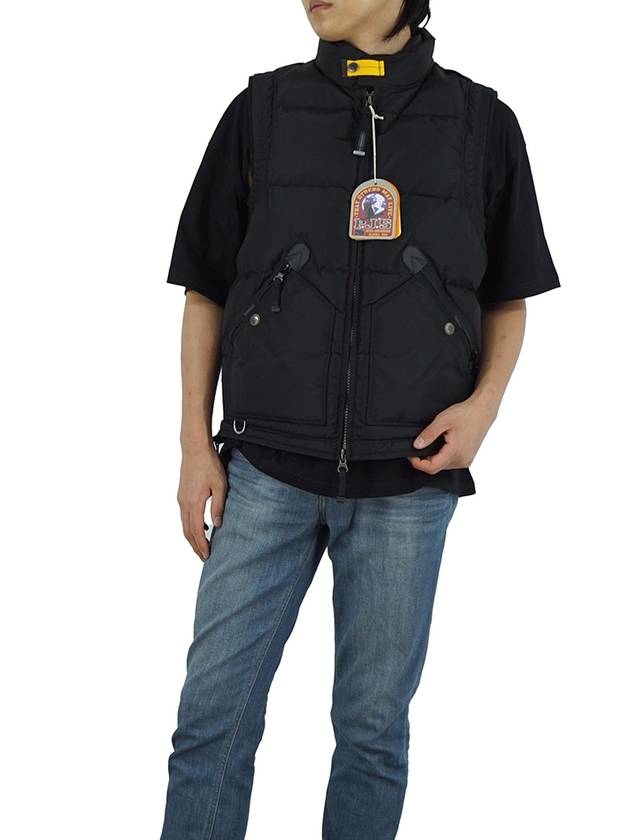 Kobuk Down Padding Vest Black - PARAJUMPERS - BALAAN 5