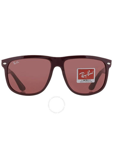 Ray Ban Boyfriend Dark Violet Square Men's Sunglasses RB4147 671869 60 - RAY-BAN - BALAAN 1