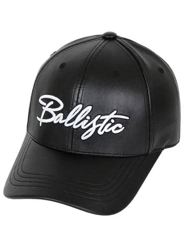 CURSIVE PONT LOGO POINT FAKE LEATHER BALL CAPBDFWCP03 - BALLISTIC - BALAAN 1