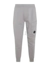 Diagonal Raised Fleece Cargo Track Pants Grey - CP COMPANY - BALAAN 2