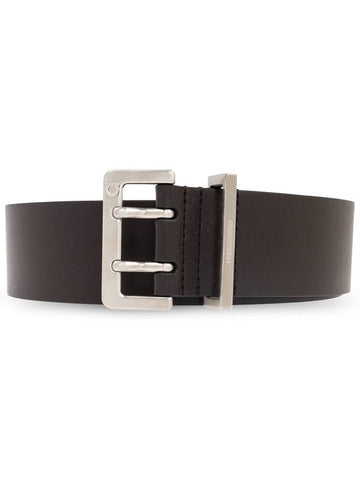 FERRAGAMO Leather Belt, Men's, Brown - SALVATORE FERRAGAMO - BALAAN 1