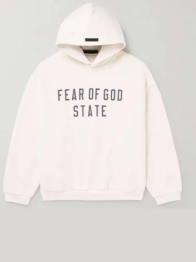 State Oversized Logo Hoodie Shell 192BT246252F - FEAR OF GOD ESSENTIALS - BALAAN 1