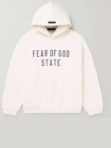 State Oversized Logo Hoodie Shell 192BT246252F - FEAR OF GOD ESSENTIALS - BALAAN 1