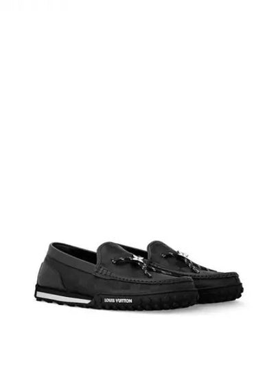 LV Racer Mocassin Driving Shoes Black - LOUIS VUITTON - BALAAN 2