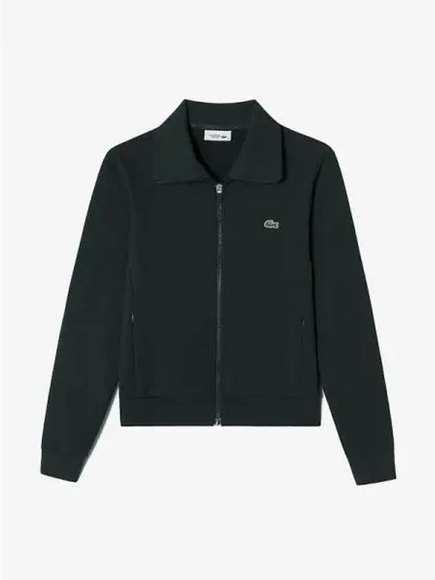 Women s Ribbed High Neck Zip up SF950E 54N L7A Domestic Product GQ2N24082230940 - LACOSTE - BALAAN 1