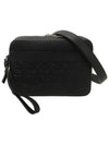 Embossed Gancini Pattern Cross Bag Black - SALVATORE FERRAGAMO - BALAAN 2